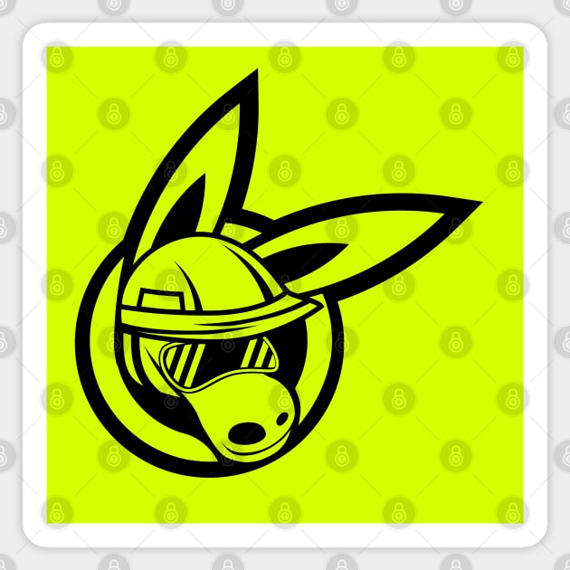 MOULE Head Construction Hat Logo Sticker by MOULE